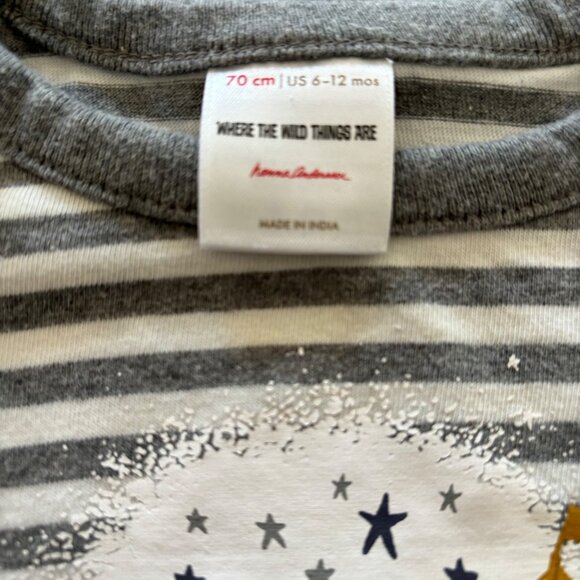 Hanna Andersson Where The Wild Things Are Tee Size 70 - Picture 4 of 6